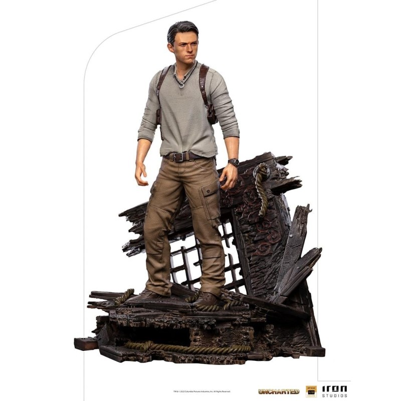 UNCHARTED - Nathan Drake - Statuette ArtScale 1/10 Deluxe - 22cm 