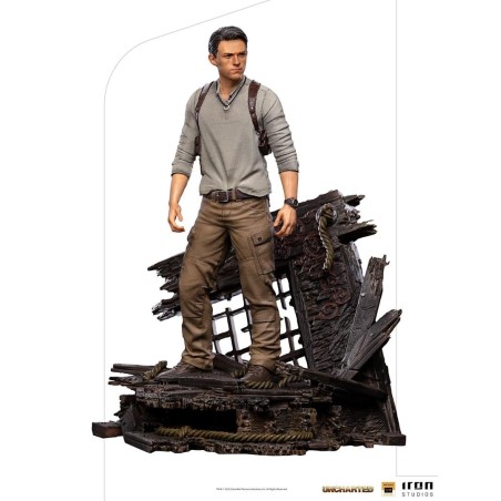 UNCHARTED - Nathan Drake - Statuette ArtScale 1/10 Deluxe - 22cm 