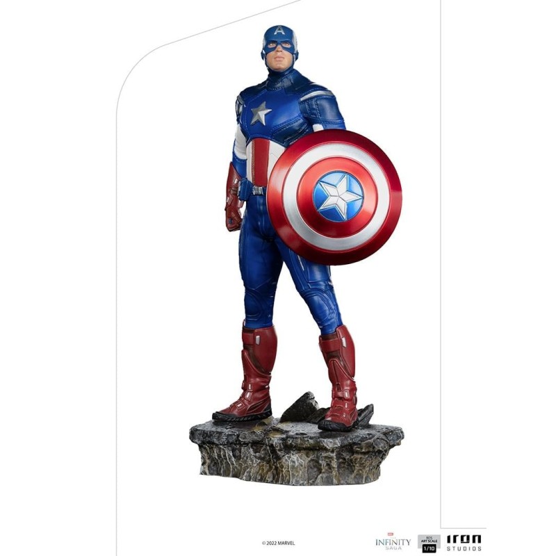 INFINITY SAGA-Captain America battle NY-Statue BDS Art Scale 1/10 23cm 