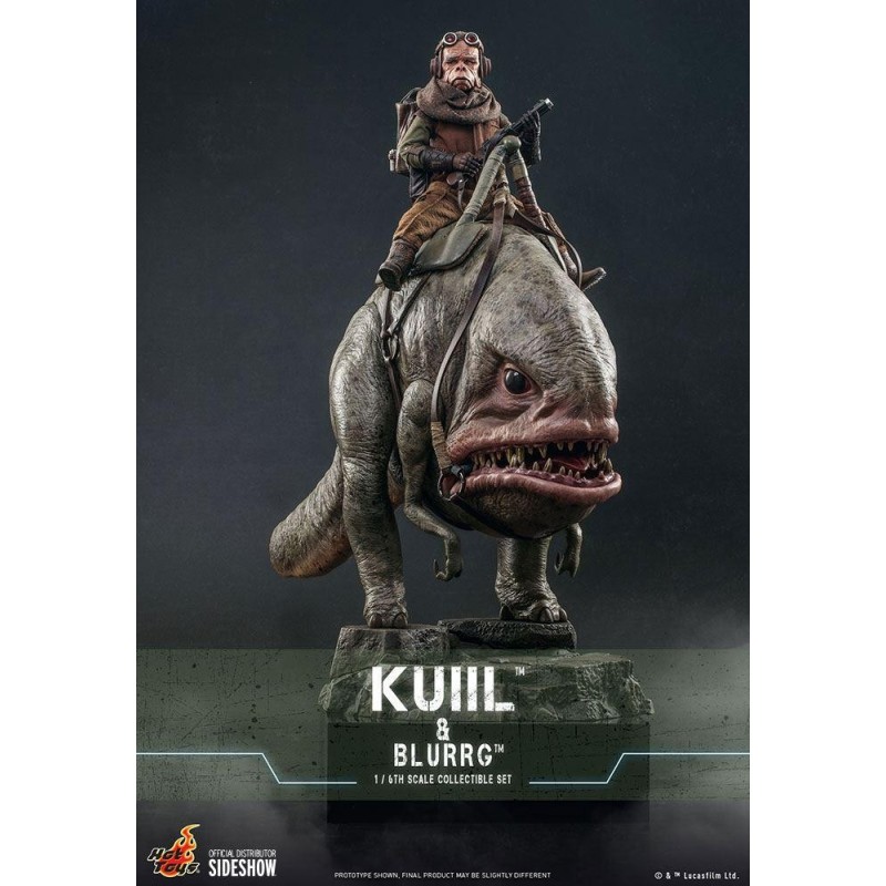 STAR WARS - Kuiil & Blurrg (The Mandalorian) - Statuettes 37cm 