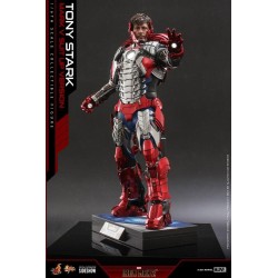 MARVEL - Tony Stark (Mark V Suit Up) - Statuette articulée 31cm 