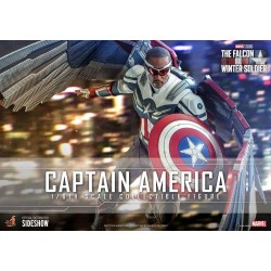 MARVEL - Captain America (Falcon & Winter S) - Figurine articulée 30cm 