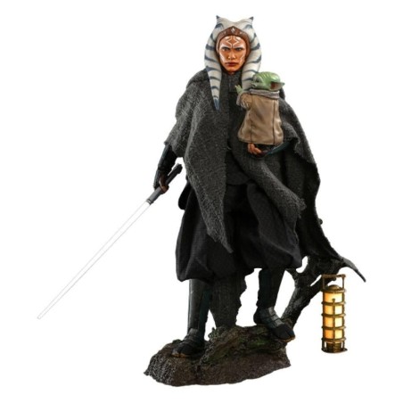 THE MANDALORIAN - Ahsoka & Grogu - Pack 2 figurines articulées 29cm 