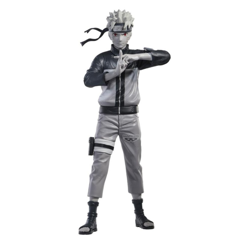 NARUTO SHIPPUDEN - Naruto Uzumaki - Figurine Noir Edge Collection 23cm 