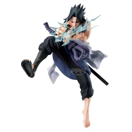 NARUTO 72 SERIES - Sasuke Uchiha - Figurine Vibration Stars 18cm 