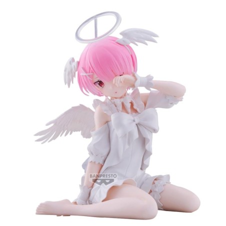 RE ZERO - Ram - Figurine Relax Time 13cm 