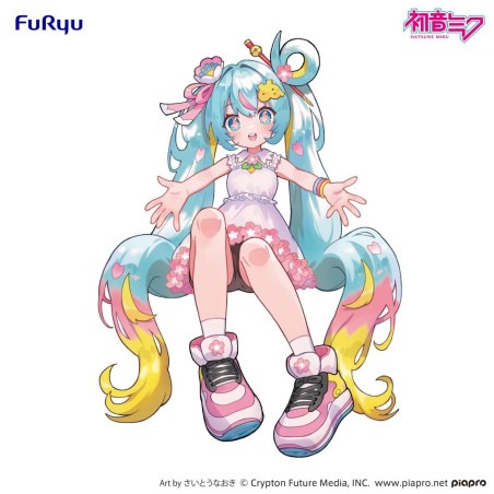 HATSUNE MIKU - 10th Anniversary - Statuette Noodle Stopper 14.5cm 