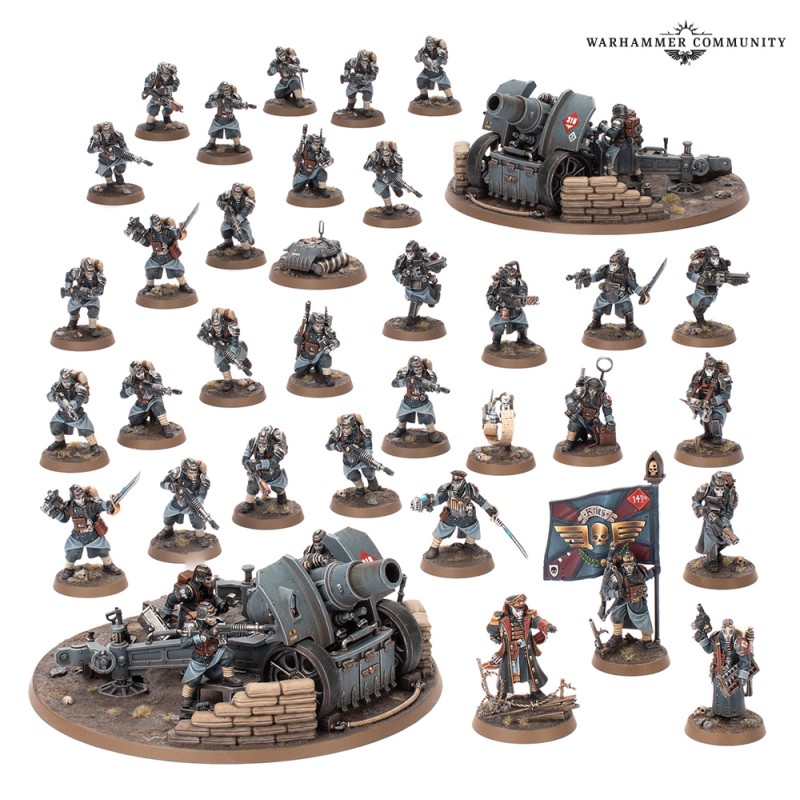 A/MILITARUM: PELOTON DE SIÈGE DE KRIEG