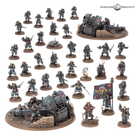 A/MILITARUM: PELOTON DE SIÈGE DE KRIEG