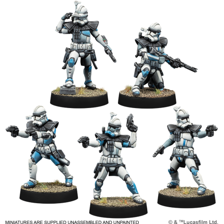 SWL GALACTIC REPUBLIC STARTER SET VF et VO (BASE)