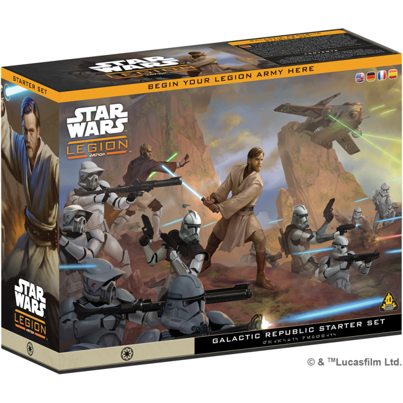 SWL GALACTIC REPUBLIC STARTER SET VF et VO (BASE)