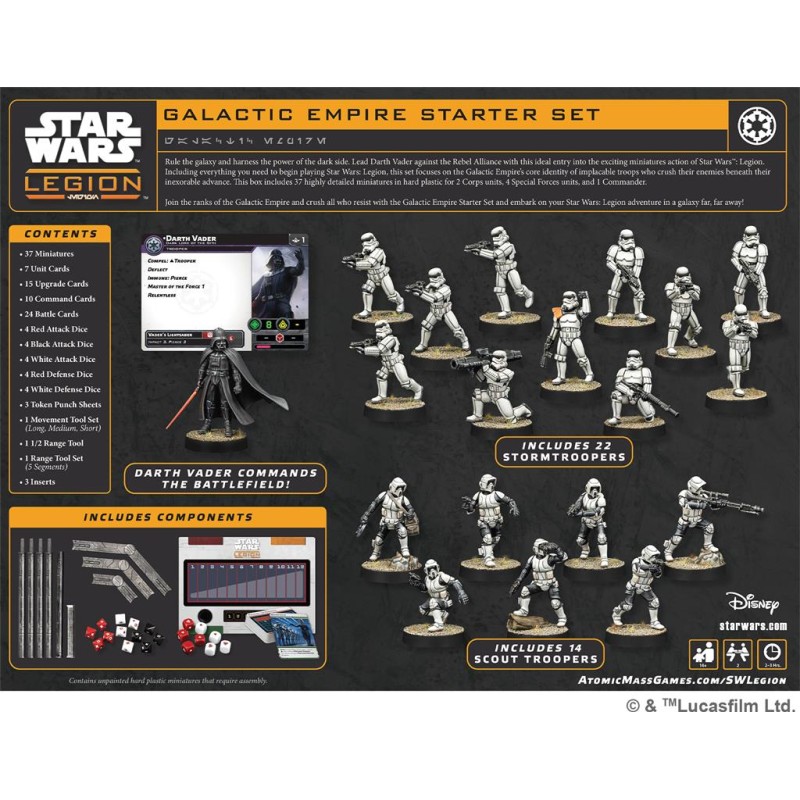 SWL: EMPIRE STARTER SET (BASE) VF/VO