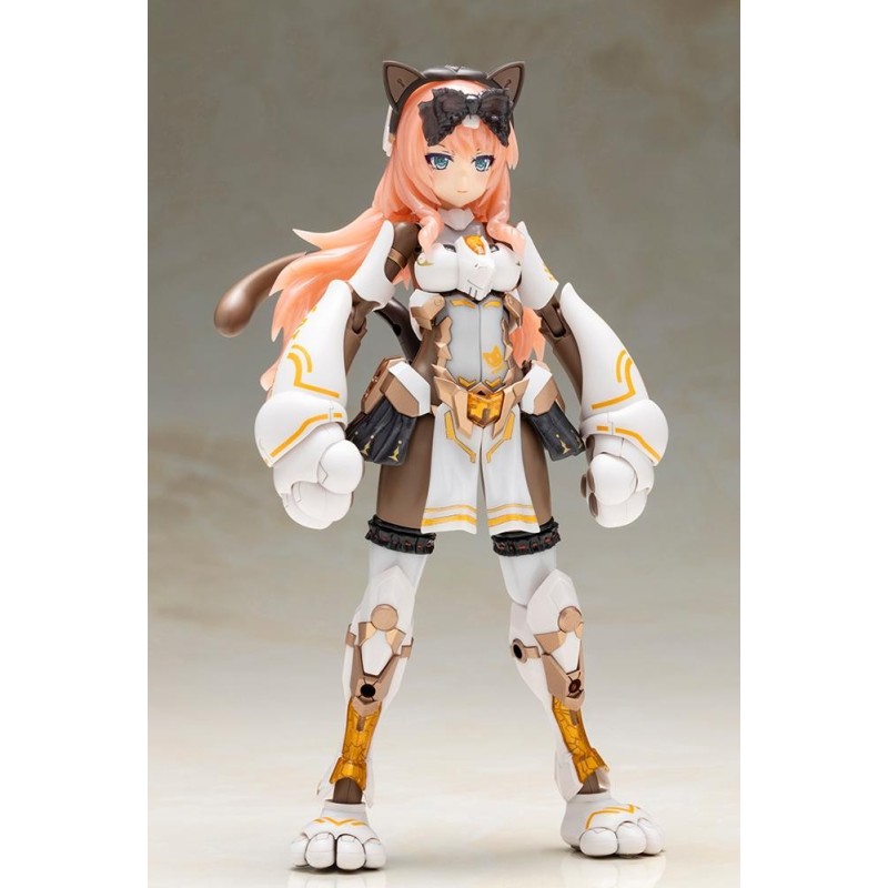 FRAME ARMS GIRL - Durga I Cat Armor - Model Kit 16cm 