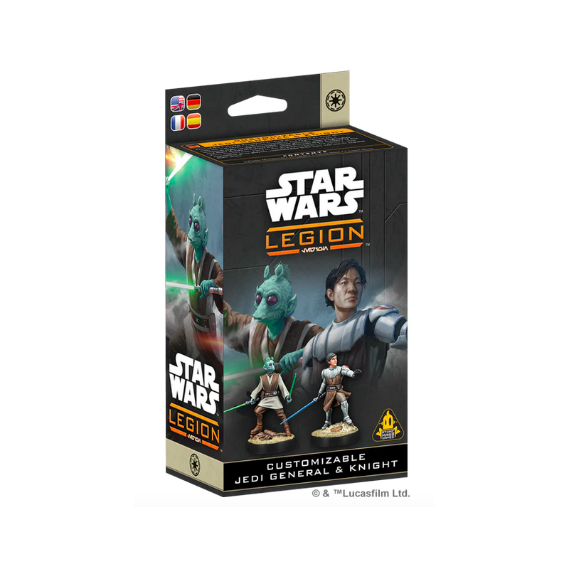 GÉNÉRAL ET CHEVALIER JEDI PERSONNALISABLE