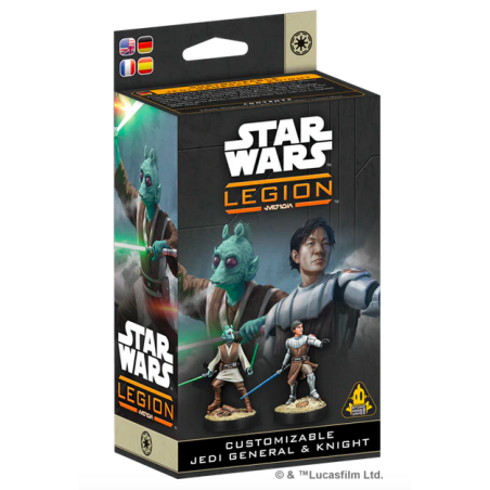 GÉNÉRAL ET CHEVALIER JEDI PERSONNALISABLE