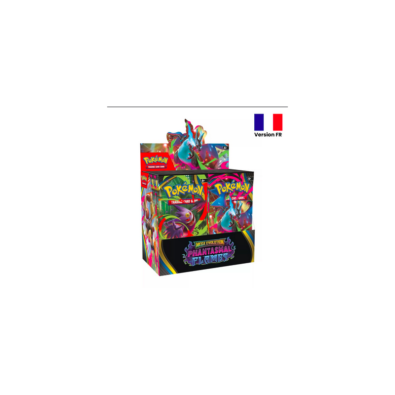 DISPLAY POKEMON Flammes Fantasmagoriques ME02