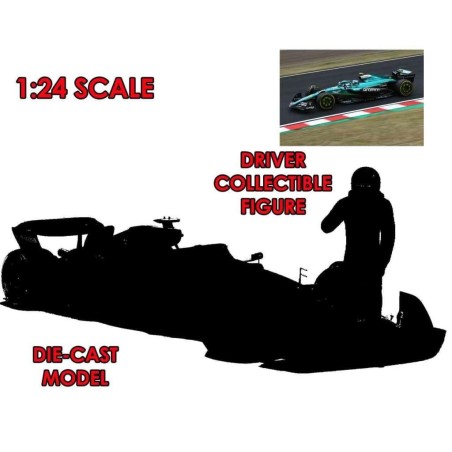 FORMULA 1 - F1 Aston Martin Amr 25 2025 avec Alonso - Model Kit 1/24 