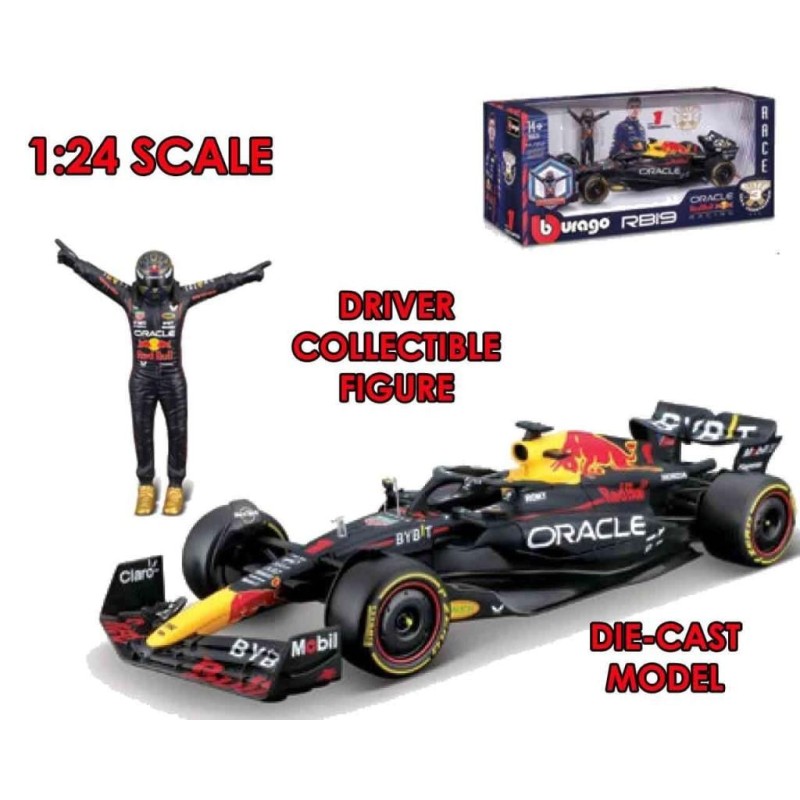 FORMULA 1 - F1 Red Bull Racing Rb19 avec Verstappen - Model Kit 1/24 