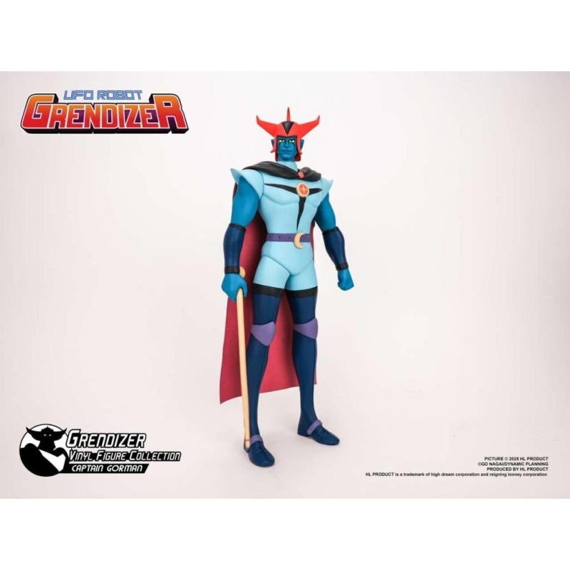 GOLDORAK - Captain Gorman - Figurine 25m 