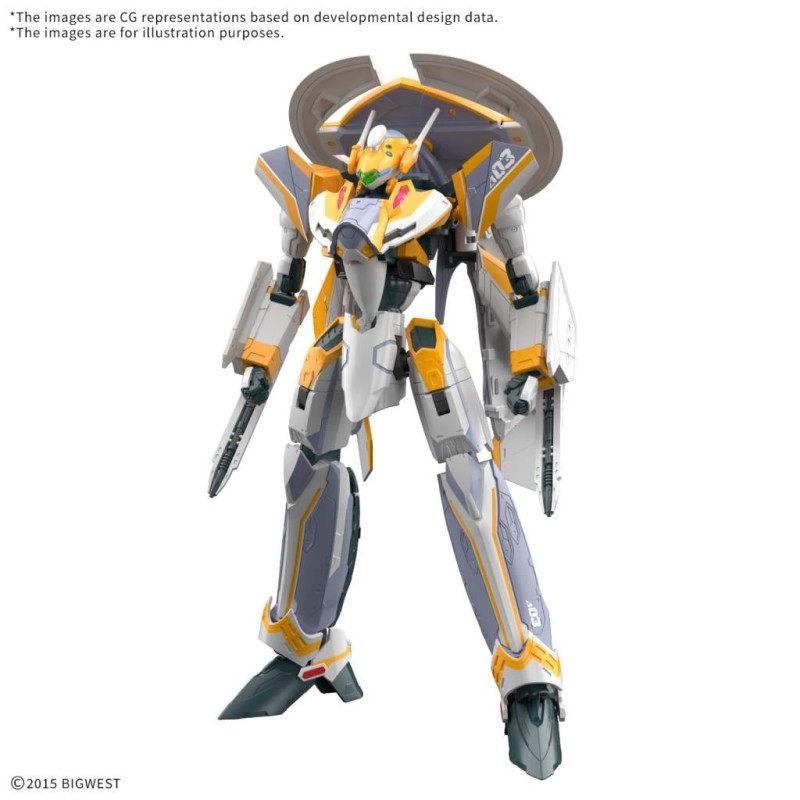 MACROSS - HG 1/100 VF-31E Siegfried (Chuck Mustang Use) - Model Kit 