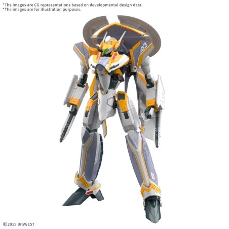 MACROSS - HG 1/100 VF-31E Siegfried (Chuck Mustang Use) - Model Kit 