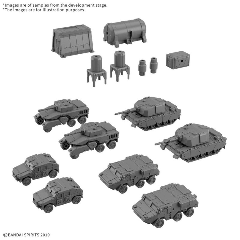 30MM - 1/144 Option Parts Set 24 (Multi Object 1) - Model Kit 