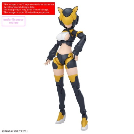 30MS - Option Parts Set 28 (Action Wear a) (Color A) - Model Kit 