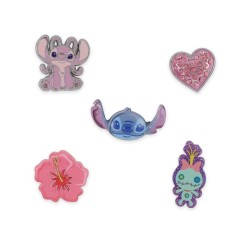 STITCH & ANGEL - Set de 5 Pin's 