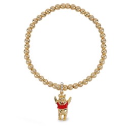 WINNIE L'OURSON - Bracelet Pendentif + Perles 