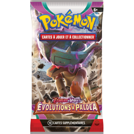 Evolution à Paldea - Pokémon EV02 : Booster