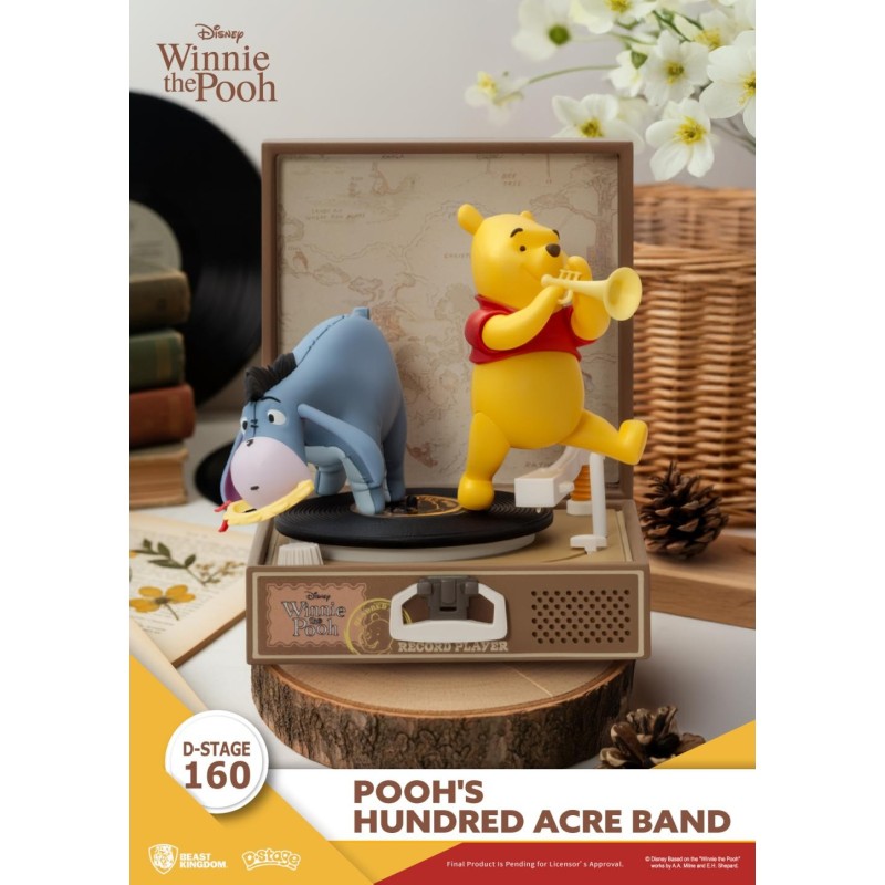 WINNIE L'OURSON - Pooh's Hundred Acre Band - Diorama D-Stage 12.3cm 