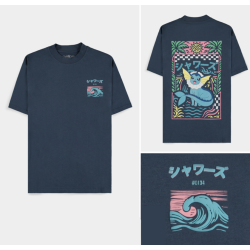 POKEMON - Aquali - T-Shirt Loose Fit Homme (L) 