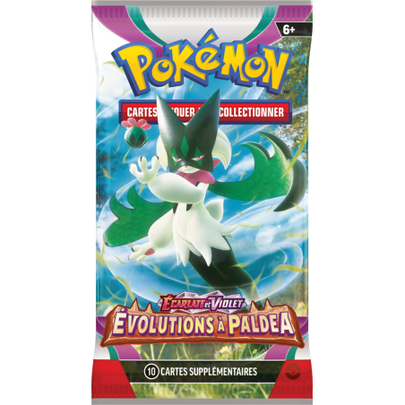 Evolution à Paldea - Pokémon EV02 : Booster