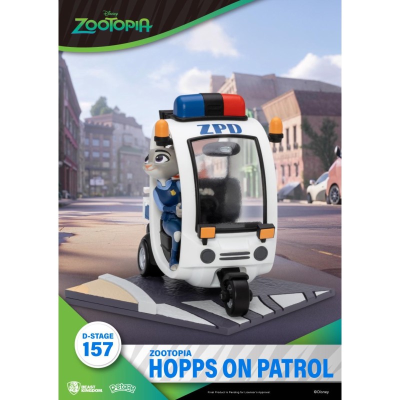 ZOOTOPIE 2 - Hopps on Patrol - Diorama D-Stage 11.2cm 