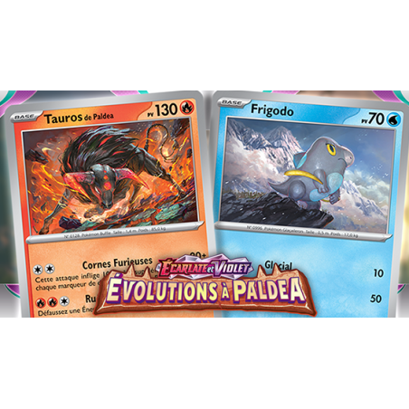 Evolution à Paldea - Pokémon EV02 : Booster