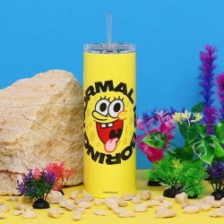 BOB L'EPONGE - Normal is Boring - Mug de Voyage 700ml 