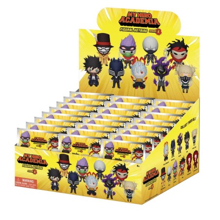 MY HERO ACADEMIA - Series 6 - 3D Foam Bag Clip (Display 24 Pcs) 