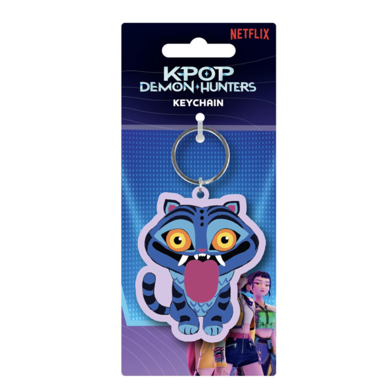 K-POP DEMON HUNTER - Derpy qui tire la langue - Porte-clés en PVC 