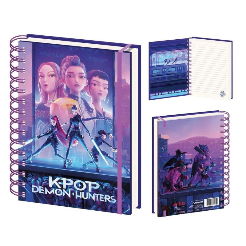 K-POP DEMON HUNTER - Carnet de notes A5 
