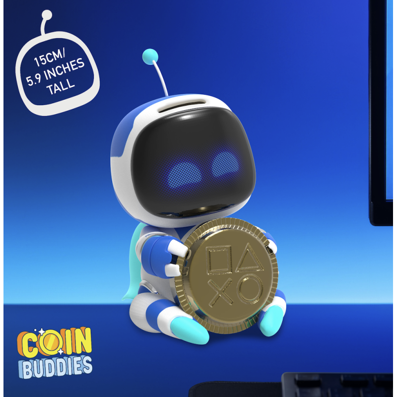 ASTRO BOT - Tirelire 3D avec Son 'Coin Buddies' 