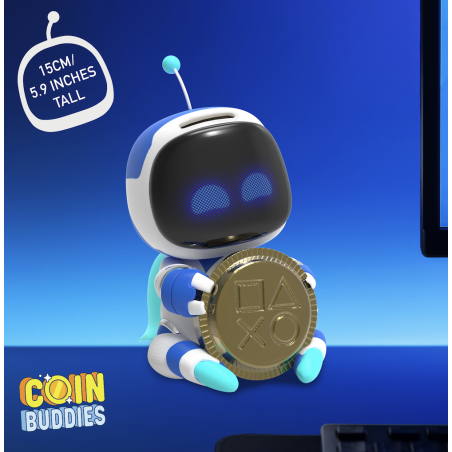 ASTRO BOT - Tirelire 3D avec Son 'Coin Buddies' 