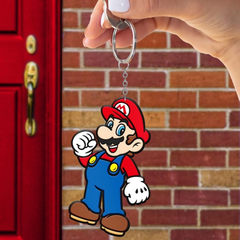 SUPER MARIO - Porte-Clés PVC 