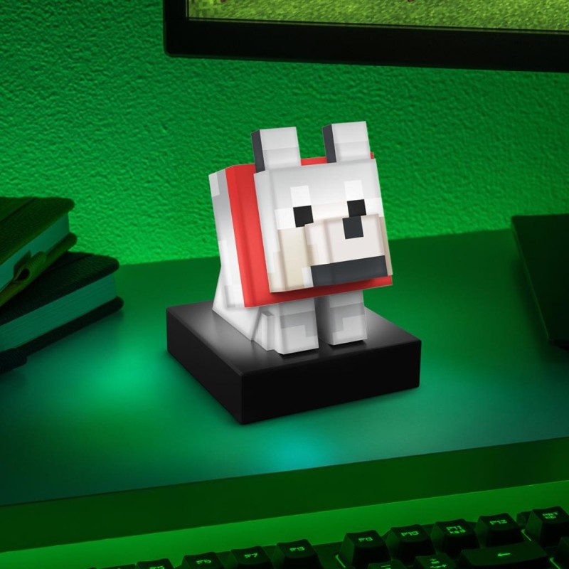 MINECRAFT - Loup - Lampe Icon 11cm 