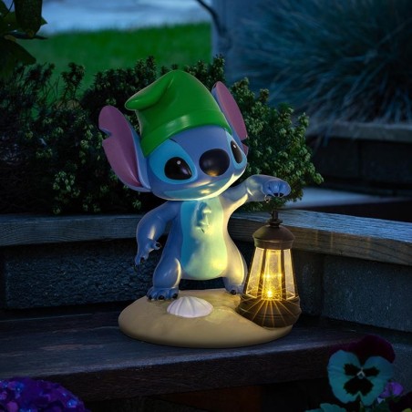 STITCH - Lampe Solaire Extérieure 'LunaGlo' 33cm 