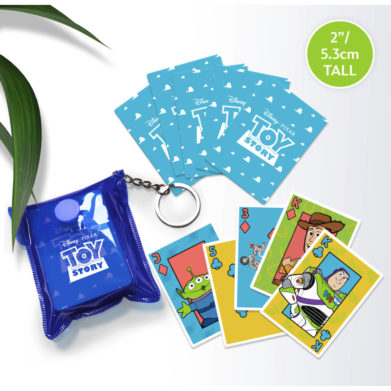 TOY STORY - Logo - Mini Jeu de Carte Porte-Clés 