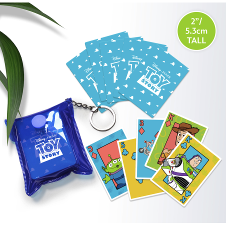 TOY STORY - Logo - Mini Jeu de Carte Porte-Clés 