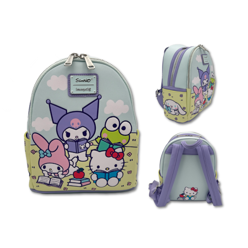 SANRIO - Multi Char Scene - Mini Sac à Dos Loungefly Exclusive 