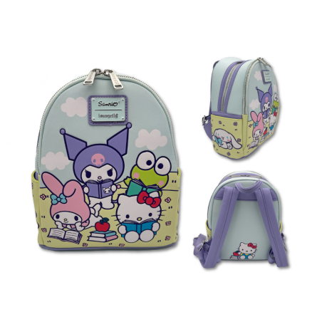 SANRIO - Multi Char Scene - Mini Sac à Dos Loungefly Exclusive 