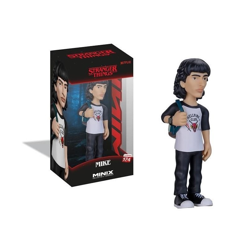 STRANGER THINGS - Mike Hellfire - Figurine Minix 12cm 