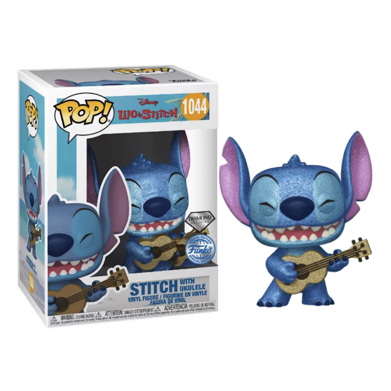 LILO & STITCH - POP N° 1044 - Stitch with Ukulele (Diamond) 